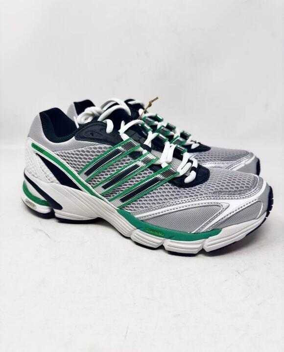 Adidas Supernova Cushion 7 IG1745 Matte Silver / Core Black / Surf Green Size 9 main image 6